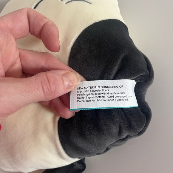 Squishmallows CAM Cat Heating Pad Plush Happy Helpers 10.5” Microwavable NWOT - Picture 8 of 11